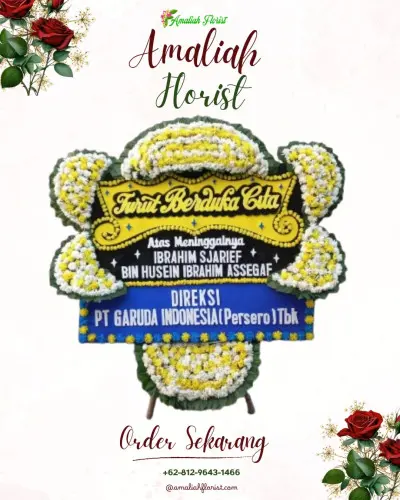 Papan Bunga Duka di Paramount Petals